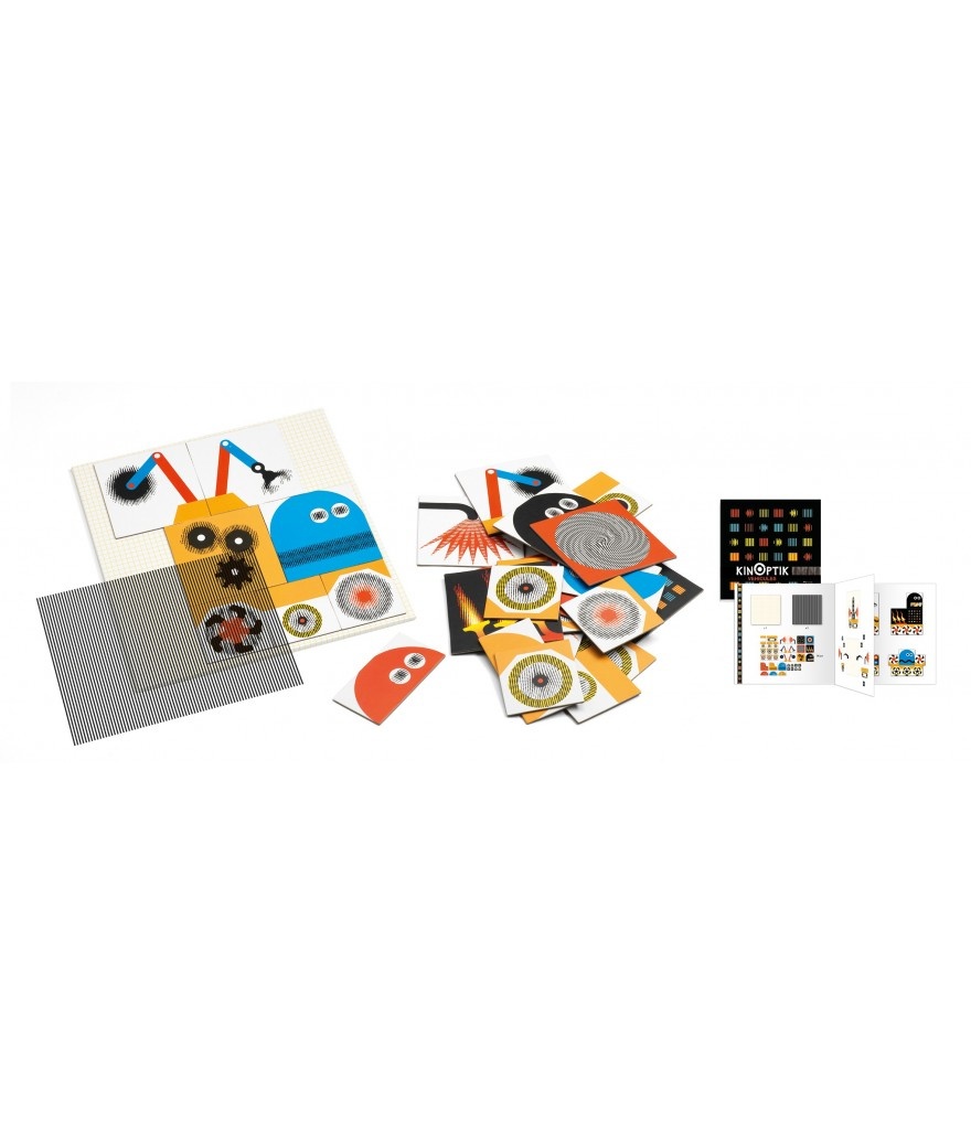 Puzzelspel Kinoptik - Voertuigen