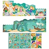 Petit Collage Stickerboek - Zeemeerminnen Wereld Petit Collage Stickerboek - Zeemeerminnen Wereld