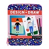 Petit Collage Fashionistas - Tekenset Design + Draw Petit Collage Fashionistas - Tekenset Design + Draw