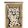 Studio Loco Toile Canva Léopard avec support 45x46cm | Studio Loco Studio Loco Toile Canva Léopard avec support 45x46cm | Studio Loco