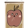 Studio Loco Toile Canva Apple avec support 45x46cm Studio Loco Toile Canva Apple avec support 45x46cm
