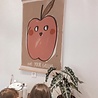 Studio Loco Toile Canva Apple avec support 45x46cm Studio Loco Toile Canva Apple avec support 45x46cm