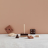 Kid's Concept Pyramide Stapelblokken - Naturel Neo Kid's Concept Pyramide Stapelblokken - Naturel Neo