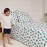 Home Linen Robots Eenpersoons dekbedovertrek 140x200/220cm Home Linen Robots Eenpersoons dekbedovertrek 140x200/220cm