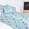 Home Linen Space Eenpersoons dekbedovertrek 140x200/220cm Home Linen Space Eenpersoons dekbedovertrek 140x200/220cm