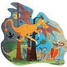 Scratch Contour Puzzel De Draak & De Ridder - 61st Scratch Contour Puzzel De Draak & De Ridder - 61st