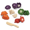 Plan Toys Groenten set in hout - 5 kleuren Plan Toys Groenten set in hout - 5 kleuren