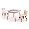 Tender Leaf Toys Kindertafel + 2 Houten Kinderstoelen Tender Leaf Toys Kindertafel + 2 Houten Kinderstoelen