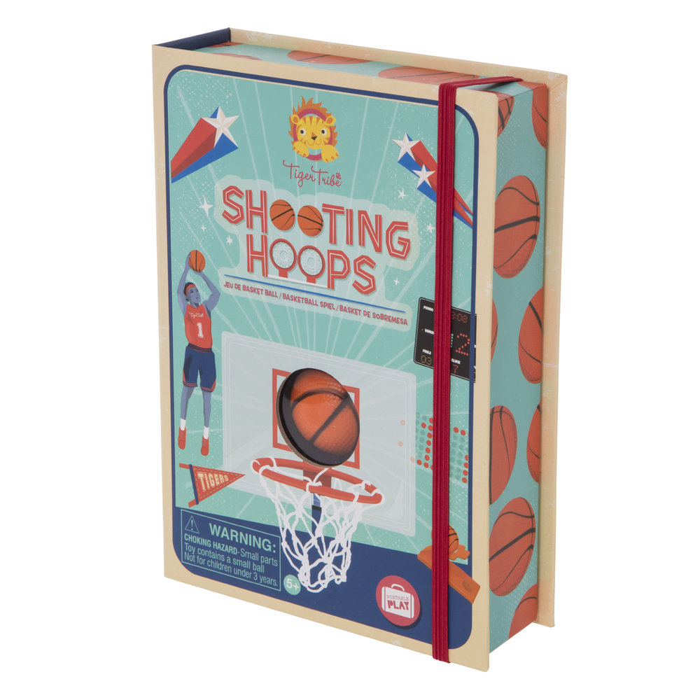 Shooting Hoops Basketbalspel Tiger Tribe Kids with Flair