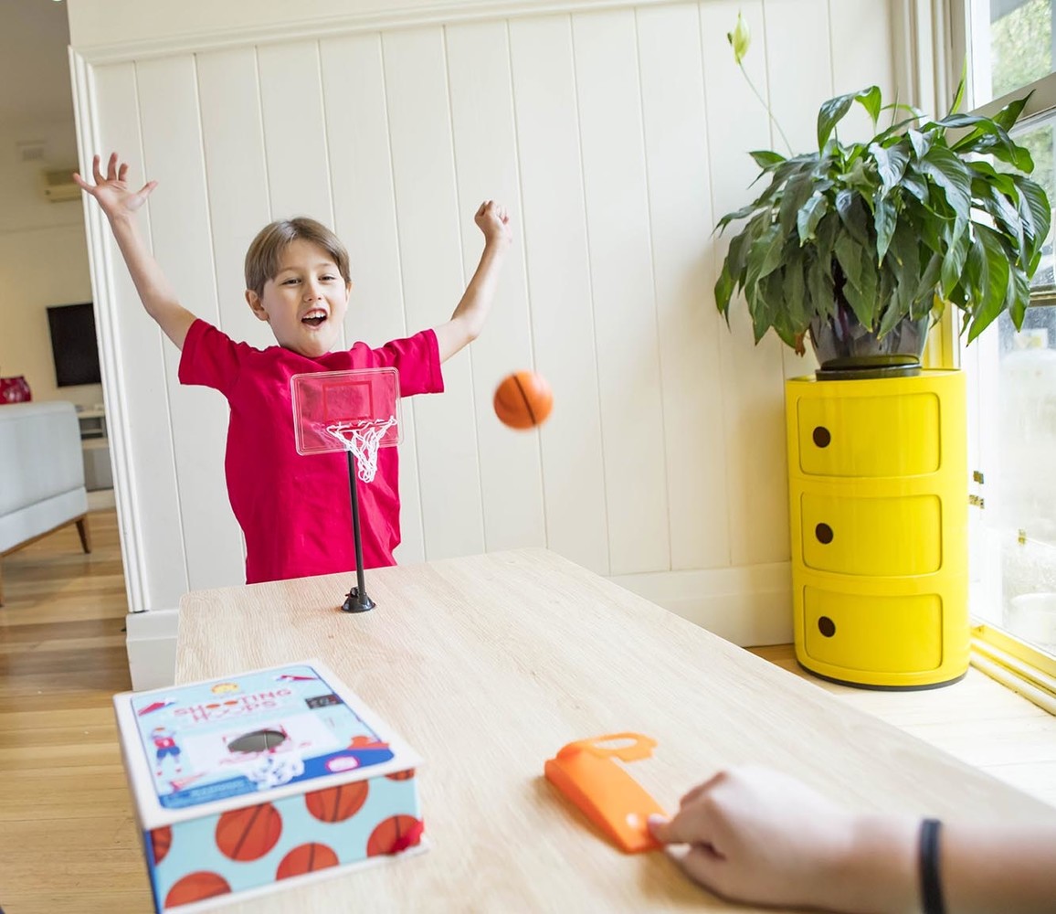 Shooting Hoops Basketbalspel Tiger Tribe Kids with Flair