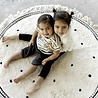 Tapis Petit Tapijt Anna Dots Cream Ø 110 cm Tapis Petit Tapijt Anna Dots Cream Ø 110 cm