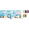 Avenir Pixelation Art - Onder de zee XL Poster Avenir Pixelation Art - Onder de zee XL Poster