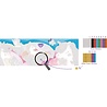 Avenir Pixelation Art - Unicorn XL Poster Avenir Pixelation Art - Unicorn XL Poster