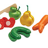 Plan Toys Kromme Groenten set Plan Toys Kromme Groenten set