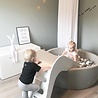 Jupiduu Glijbaan wit hout 145x43x68cm - White Elephant Jupiduu Glijbaan wit hout 145x43x68cm - White Elephant