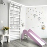 Jupiduu Glijbaan roze hout 145x43x68cm - Pink Rabbit Jupiduu Glijbaan roze hout 145x43x68cm - Pink Rabbit