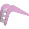 Jupiduu Glijbaan roze hout 145x43x68cm - Pink Rabbit Jupiduu Glijbaan roze hout 145x43x68cm - Pink Rabbit