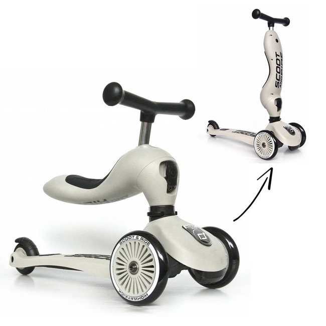 Scoot and Ride Step - Highwaykick 1- Ash | Scoot and Ride - Kids with Flair