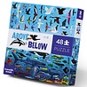 Crocodile Creek Boven + Beneden Sea & Sky puzzel – 48 stukken Crocodile Creek Boven + Beneden Sea & Sky puzzel – 48 stukken