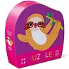 Crocodile Creek Lieve Luiaard - Mini Puzzel 12st Crocodile Creek Lieve Luiaard - Mini Puzzel 12st