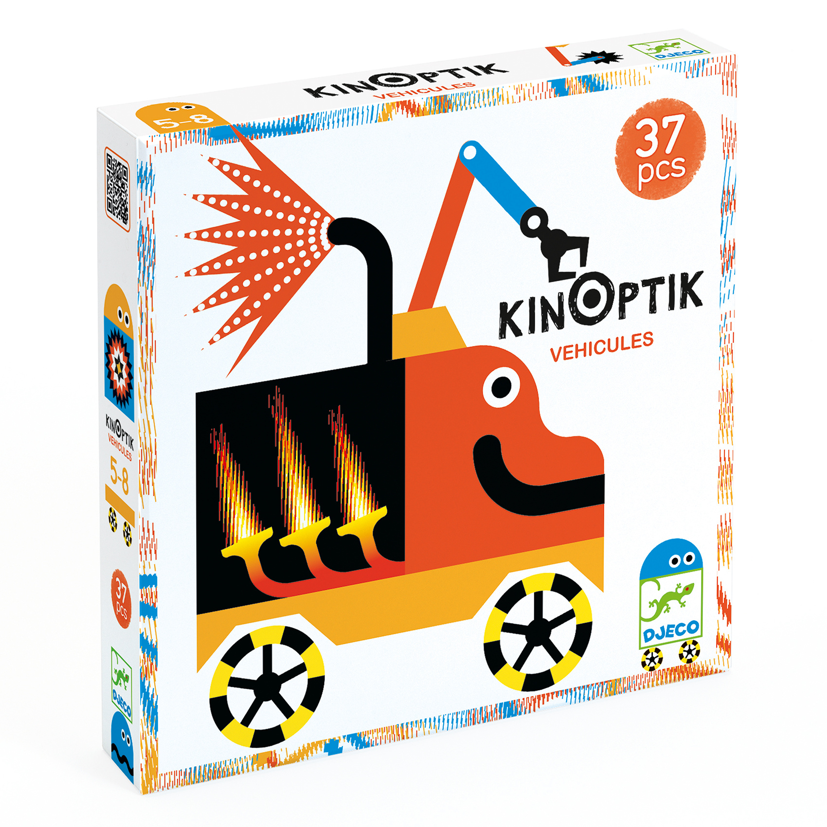 Puzzelspel Kinoptik - Voertuigen