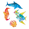 Djeco Eenvoudige Origami - Zeedieren | Djeco Djeco Eenvoudige Origami - Zeedieren | Djeco