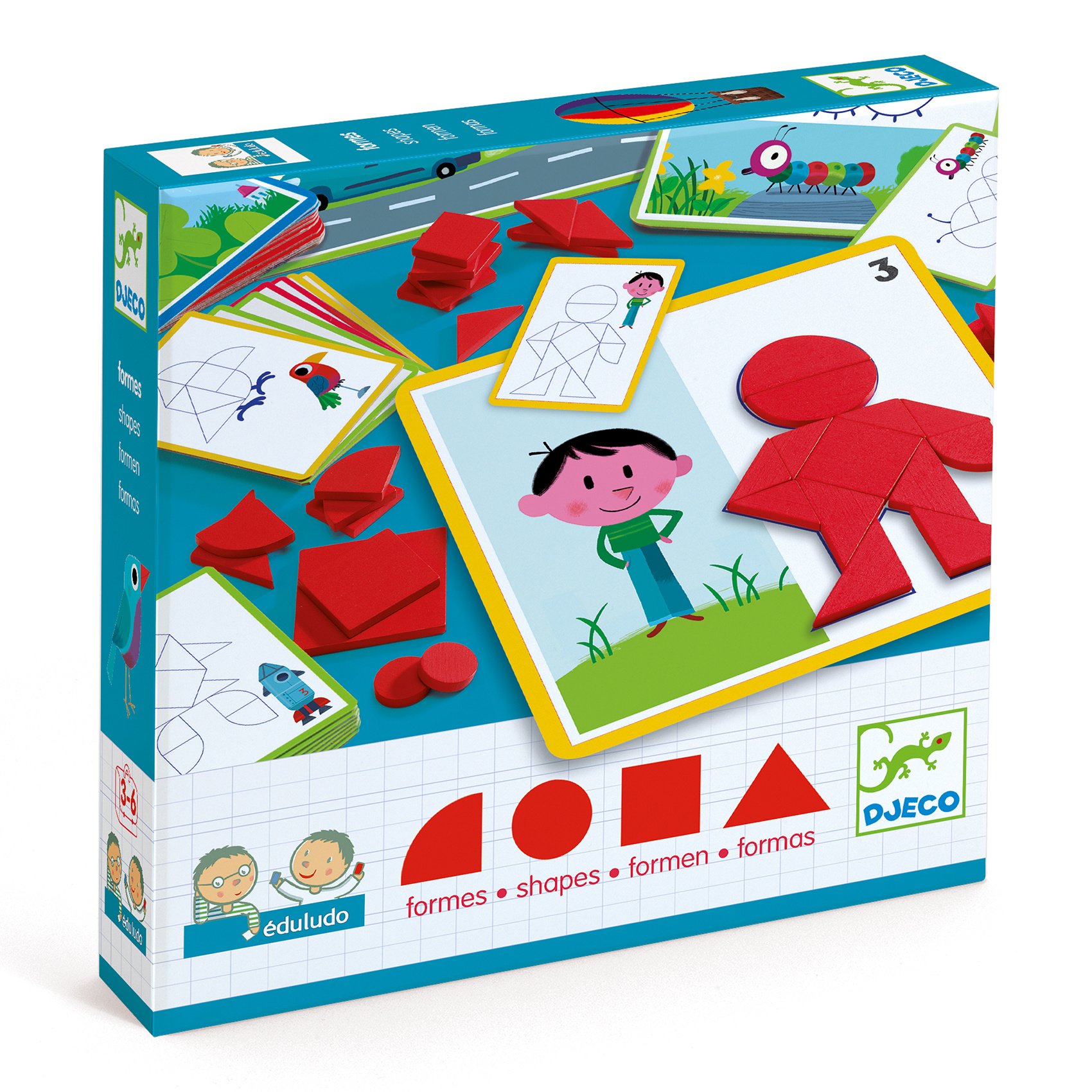 Eduludo Educatief Spel Vormen | Djeco