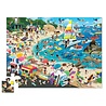 Crocodile Creek Puzzel A day at the Beach - 48 stuks Crocodile Creek Puzzel A day at the Beach - 48 stuks