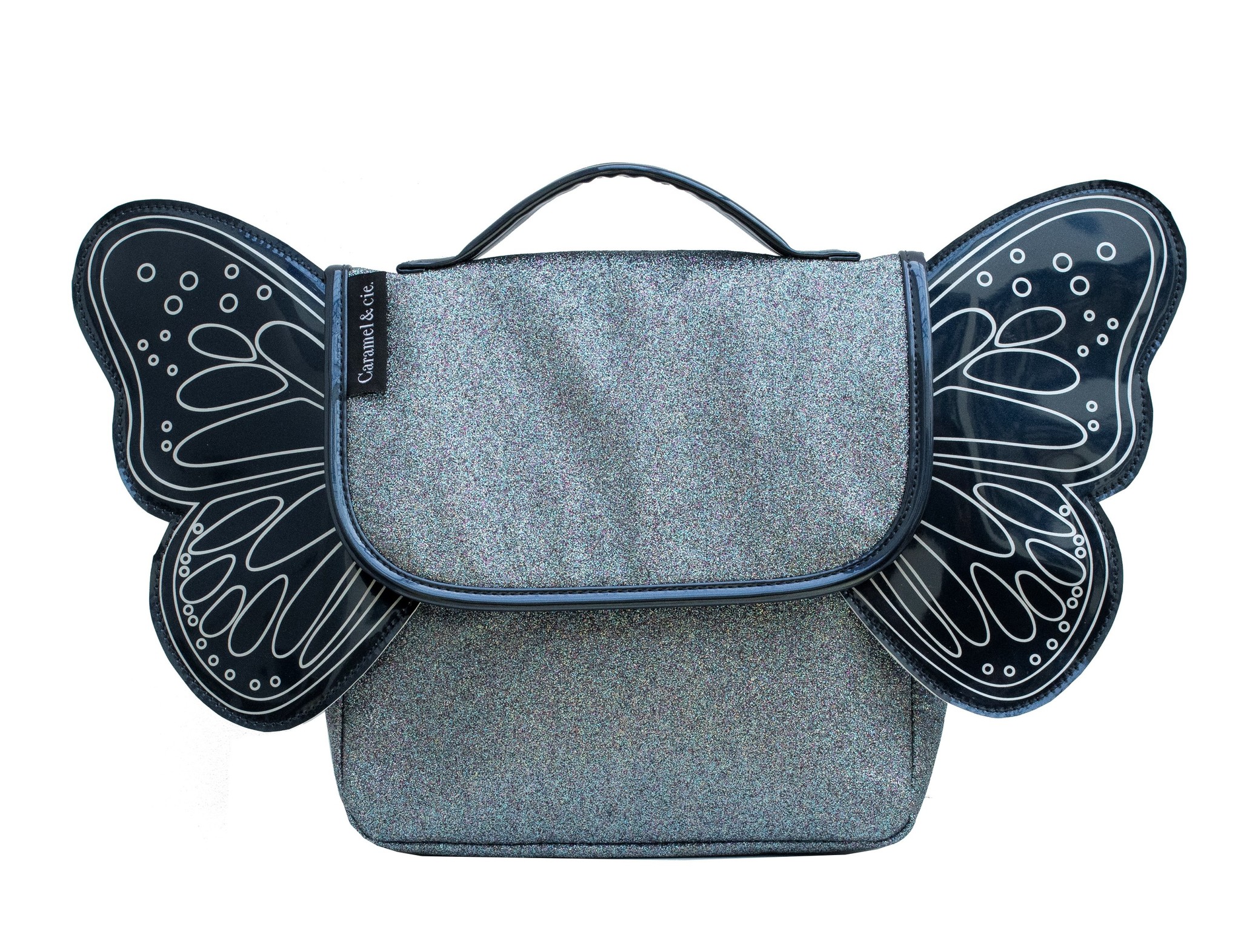 Caramel & Cie. Schooltasje Papillon Blauw