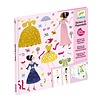 Djeco Stickerset - Aankleden met jurken | Djeco Djeco Stickerset - Aankleden met jurken | Djeco