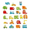 Djeco Sticker knutselset - Auto's | Djeco Djeco Sticker knutselset - Auto's | Djeco