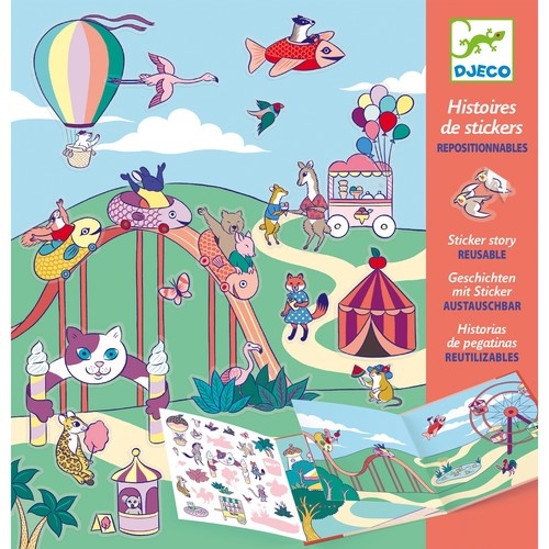 Stickerboek - Kermis | Djeco