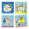 Djeco Sticker knutselset - Zeedieren | Djeco Djeco Sticker knutselset - Zeedieren | Djeco