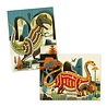 Djeco Mozaïekset Dinosaurussen - Art by Numbers | Djeco Djeco Mozaïekset Dinosaurussen - Art by Numbers | Djeco