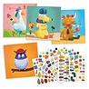 Djeco Sticker knutselset - Dieren | Djeco Djeco Sticker knutselset - Dieren | Djeco