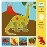 Djeco Tekensjablonen Dinosaurussen | Djeco Djeco Tekensjablonen Dinosaurussen | Djeco
