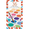 Djeco Verfdoos met 36 waterverf kleuren | Djeco Djeco Verfdoos met 36 waterverf kleuren | Djeco