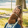 Caramel & Cie. Weekendtas / Sporttas Vlinder Blauw Caramel & Cie. Weekendtas / Sporttas Vlinder Blauw