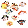Djeco Origami facile les visages rigolos | Djeco Djeco Origami facile les visages rigolos | Djeco