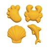 Scrunch Formes de sable Scrunch - Moutarde Scrunch Formes de sable Scrunch - Moutarde
