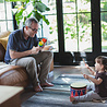 Plan Toys Plan Toys Houten Trommel - Big Drum II Plan Toys Plan Toys Houten Trommel - Big Drum II