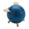 Plan Toys Plan Toys Spaarvarken - Blauw Plan Toys Plan Toys Spaarvarken - Blauw