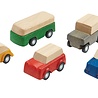 Plan Toys Plan Toys Houten Auto's Plan Toys Plan Toys Houten Auto's