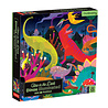 Mudpuppy Mudpuppy Dino's Puzzel glow in the dark 500st Mudpuppy Mudpuppy Dino's Puzzel glow in the dark 500st