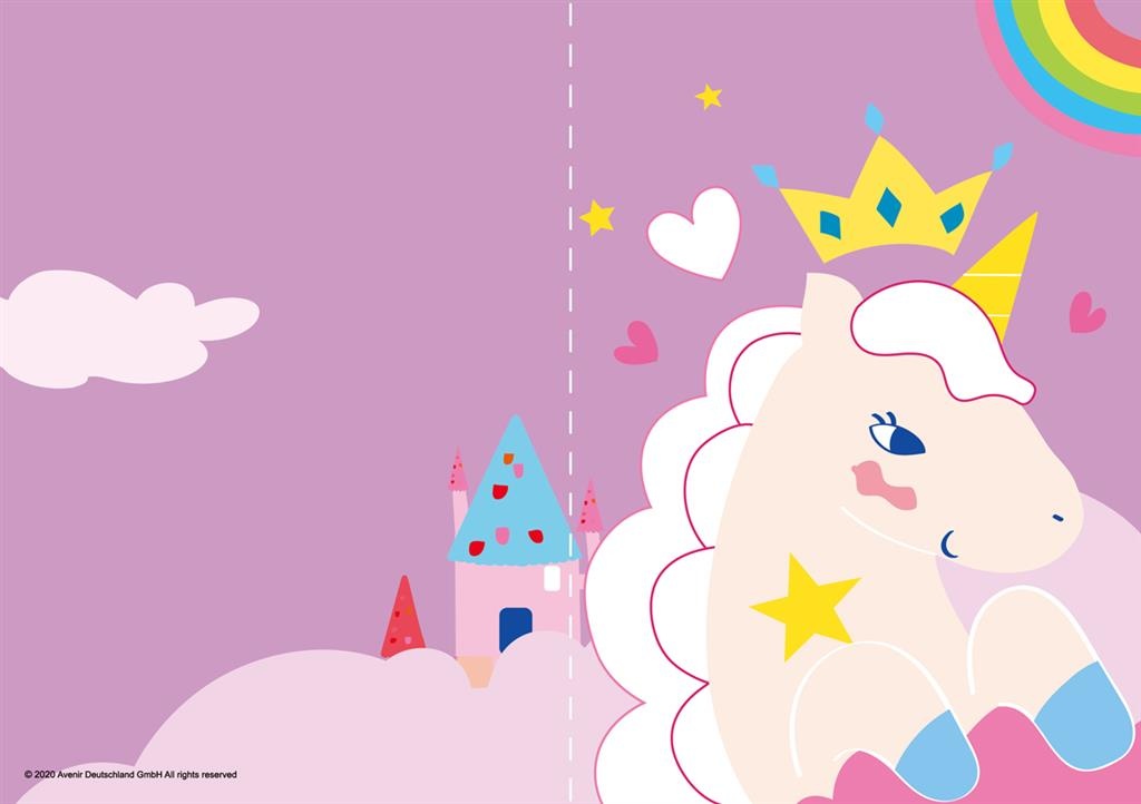 Knutseldoos Quilling Art - Unicorn