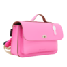 Own Stuff Cartable maternelle classique en cuir rose | Own Stuff Own Stuff Cartable maternelle classique en cuir rose | Own Stuff