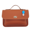 Own Stuff Cartable maternelle classique en cuir couleur noisette | Own Stuff Own Stuff Cartable maternelle classique en cuir couleur noisette | Own Stuff