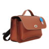 Own Stuff Cartable maternelle classique en cuir couleur noisette | Own Stuff Own Stuff Cartable maternelle classique en cuir couleur noisette | Own Stuff