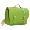 Own Stuff Lederen Boekentas Classic Army | Own Stuff Own Stuff Lederen Boekentas Classic Army | Own Stuff
