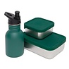 Petit Monkey Petit Monkey Drinkfles RVS Pine Green Petit Monkey Petit Monkey Drinkfles RVS Pine Green